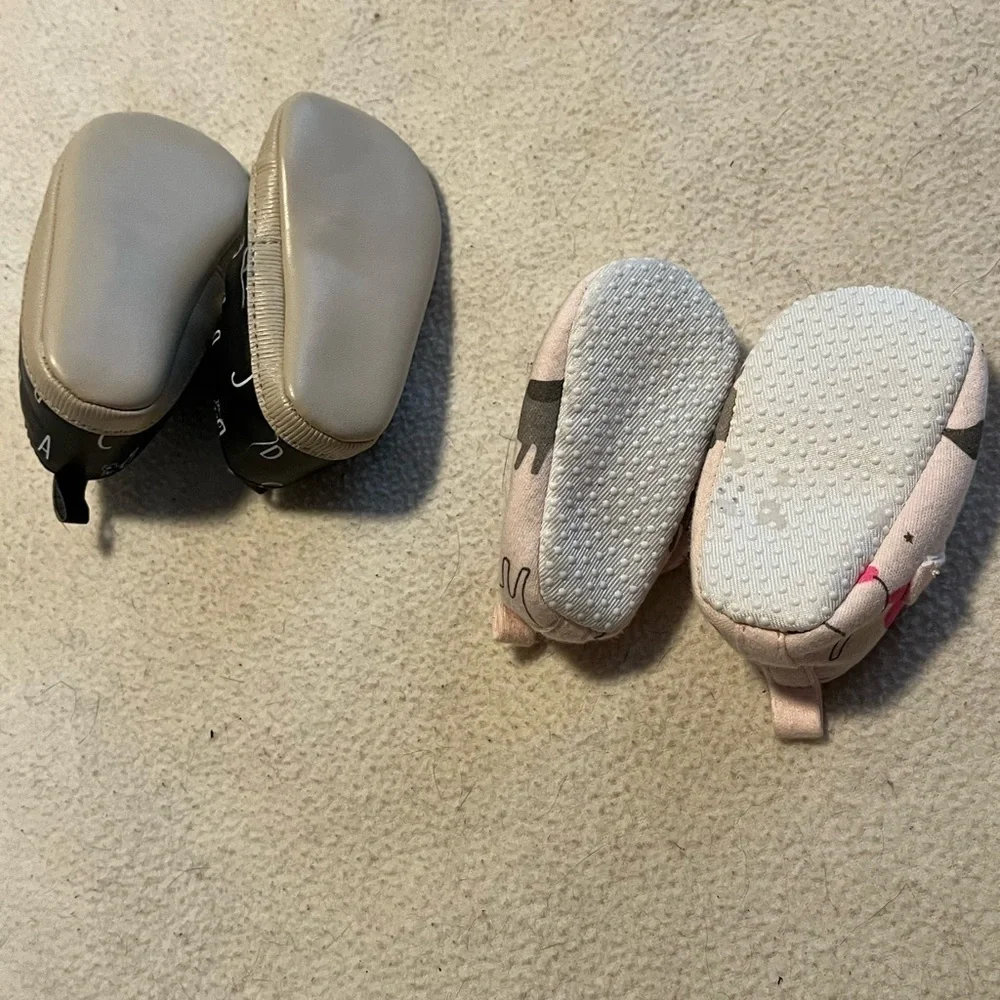 Bundle Pink Chick Pea/ Black Child Of Mine Shoes